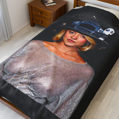 Sweeney Velveteen Plush Blanket
