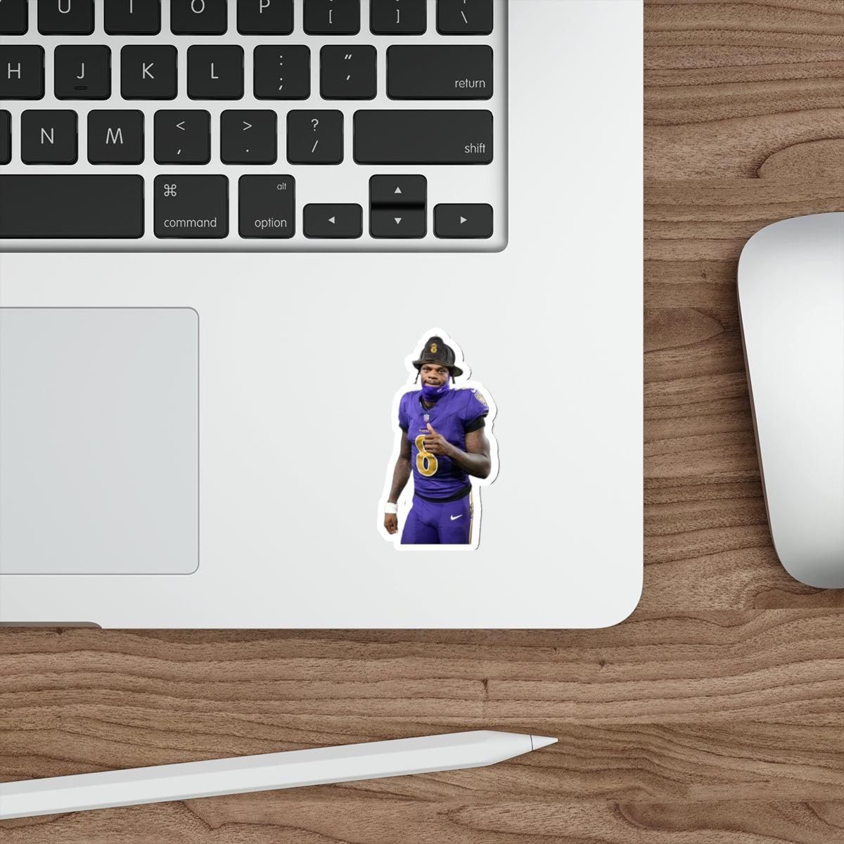 Lamar Jackson Die-Cut Stickers