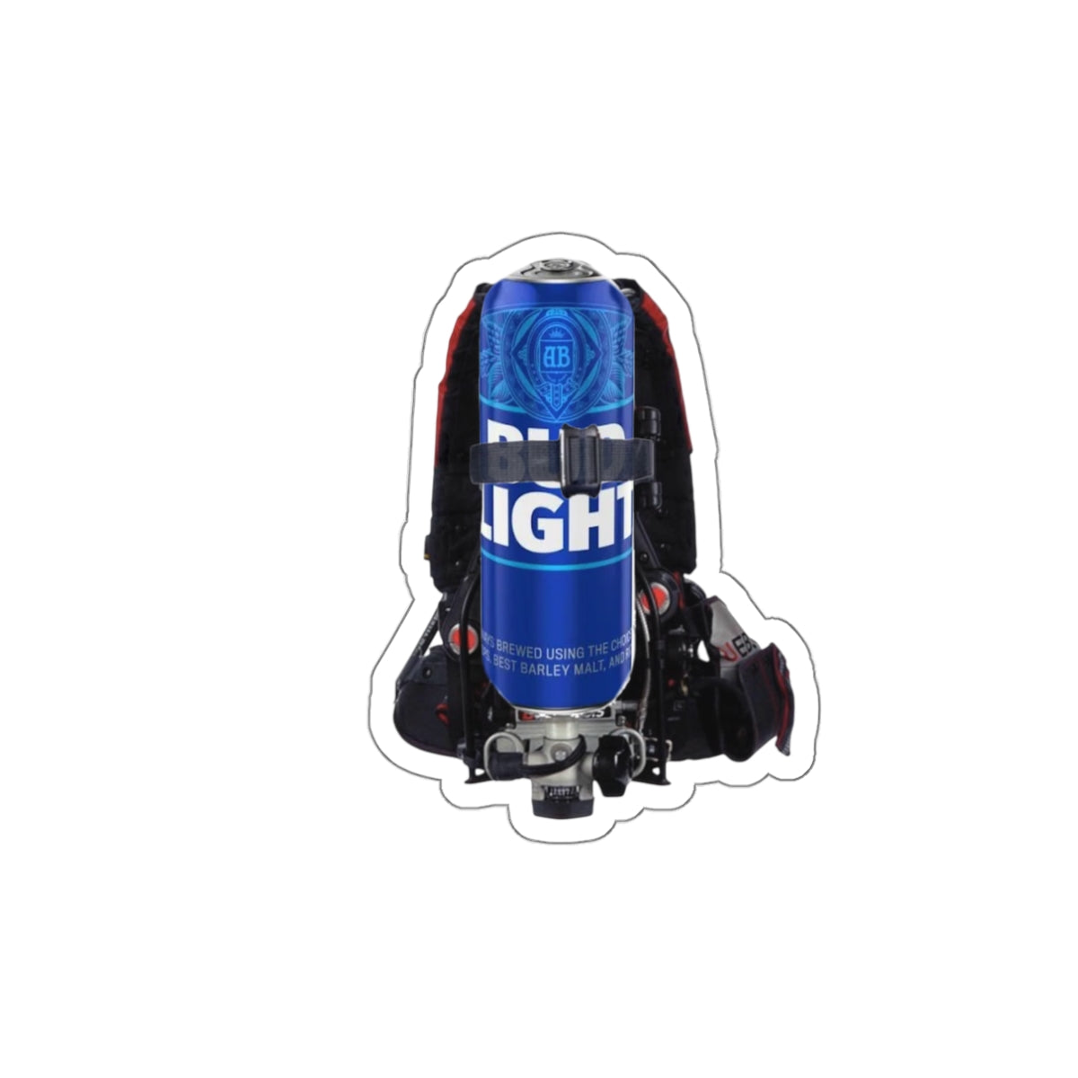 Bud Light Scott X3 Sticker