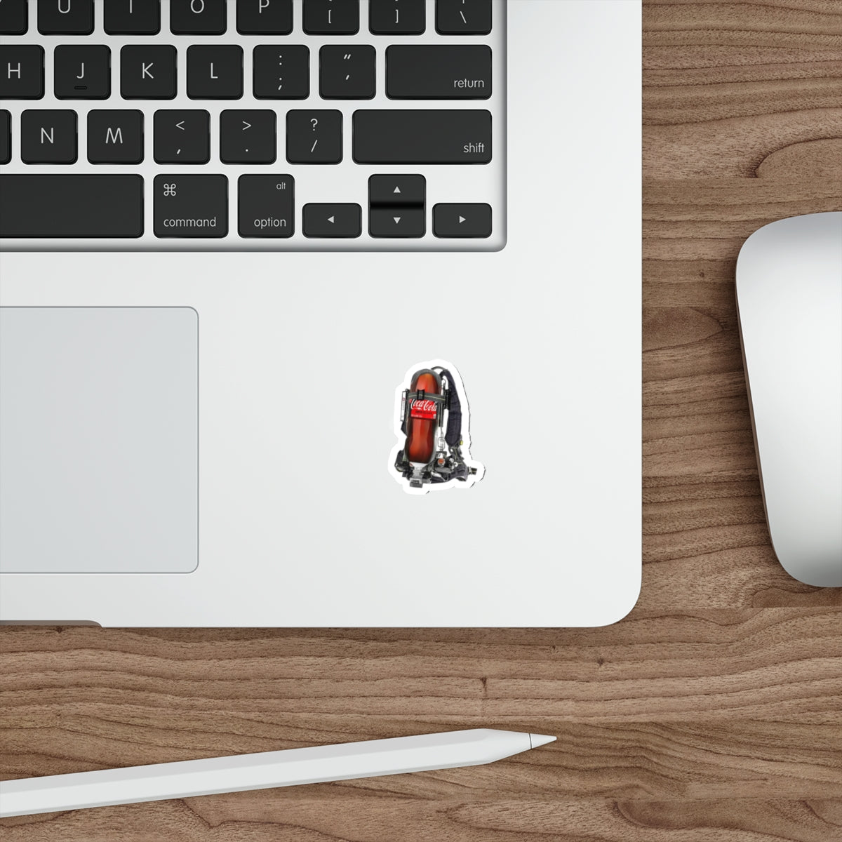 Coke Zero Scott Wire Die-Cut Stickers
