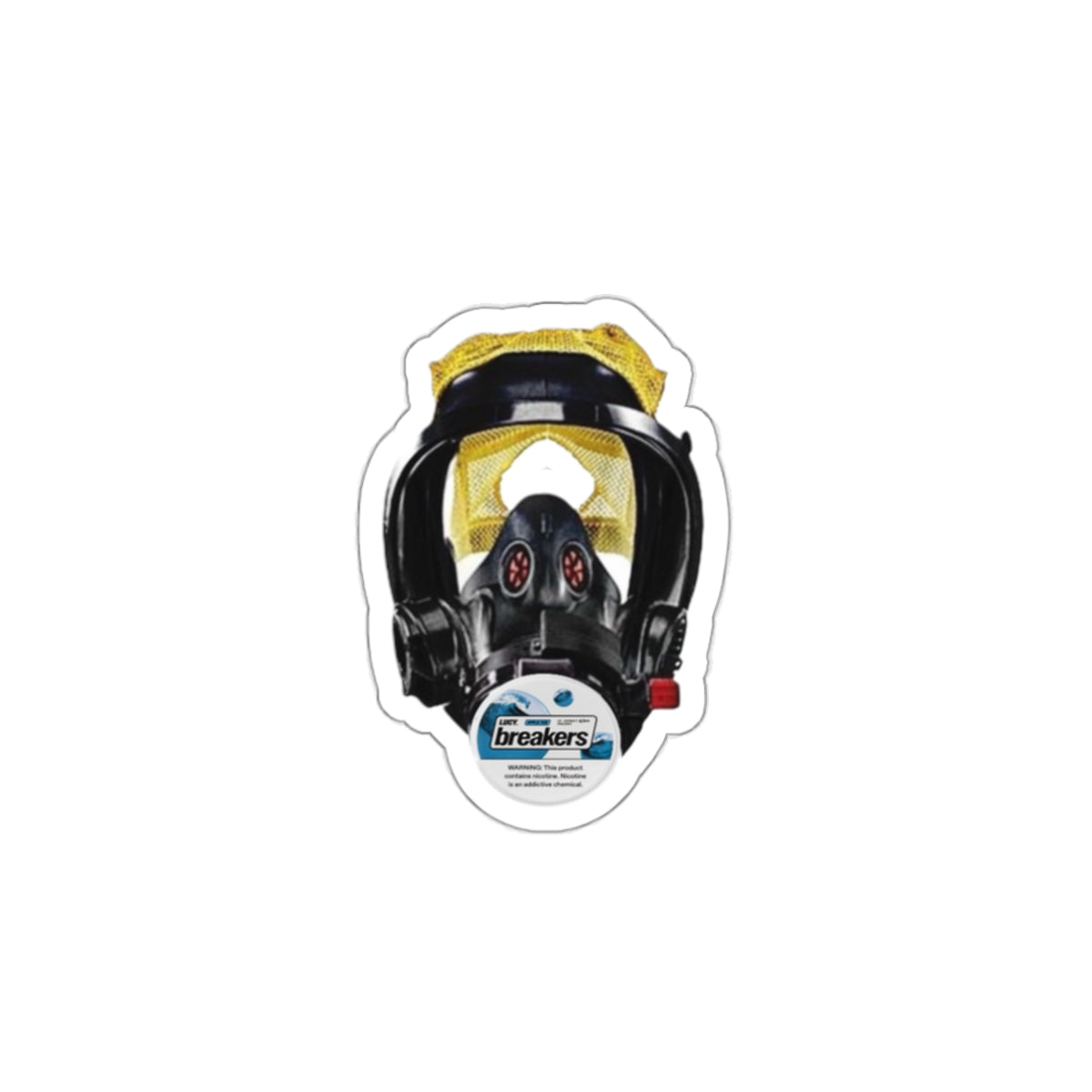 Lucy Breakers Apple Ice Scott Mask Sticker
