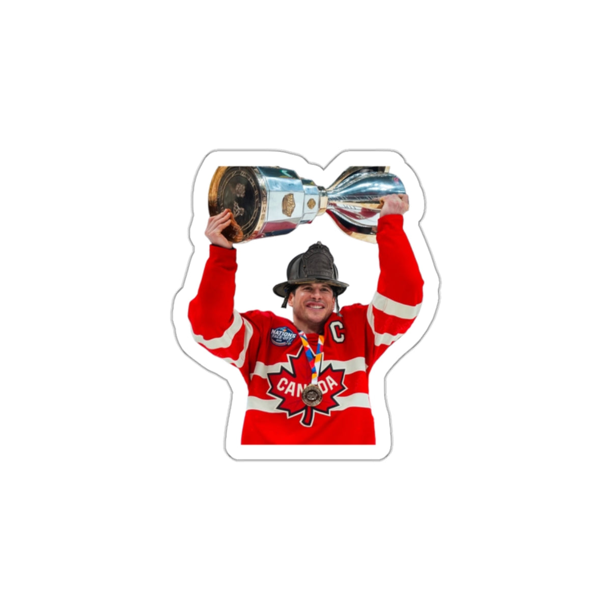 Sidney Crosby Die-Cut Stickers