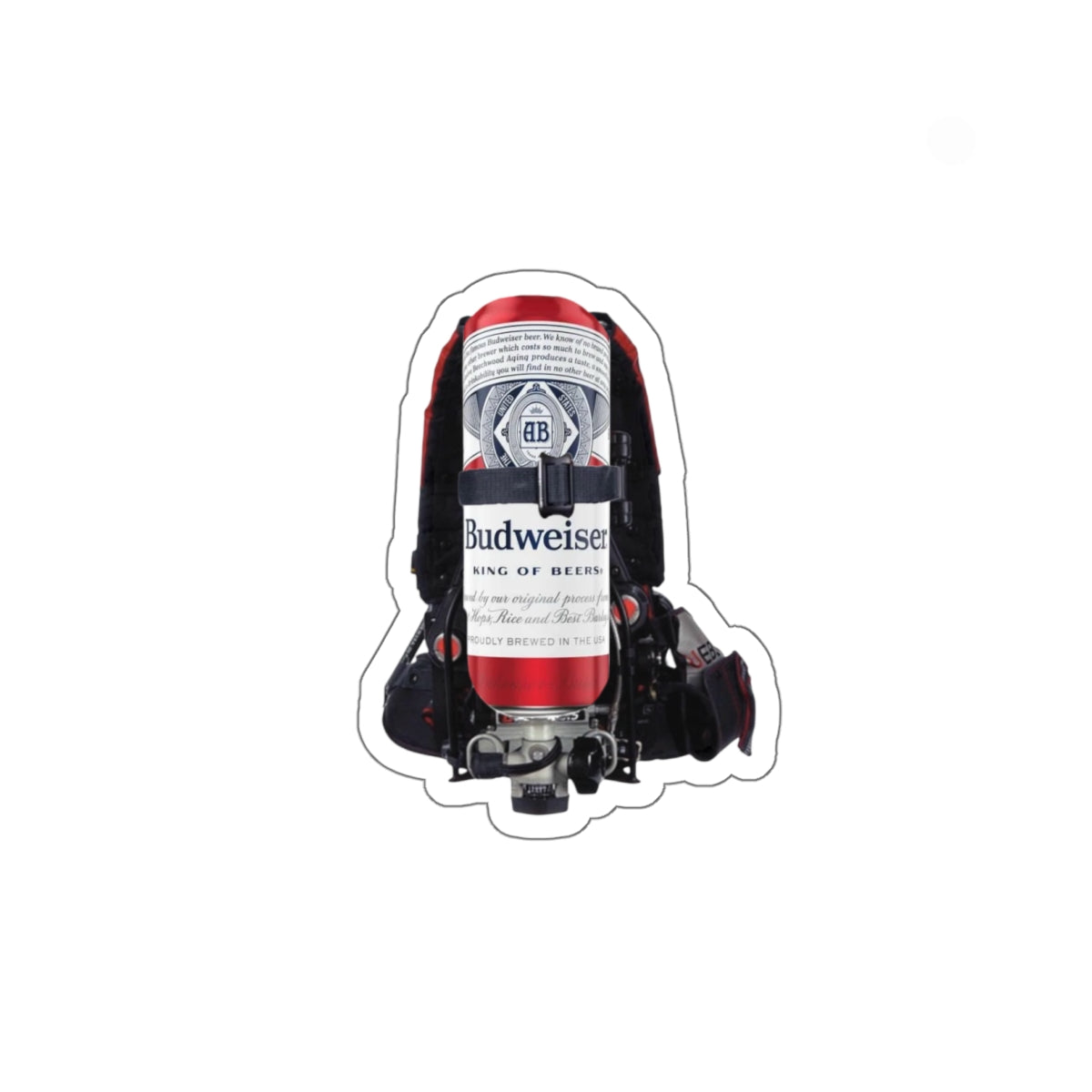 Budweiser Scott X3 Sticker