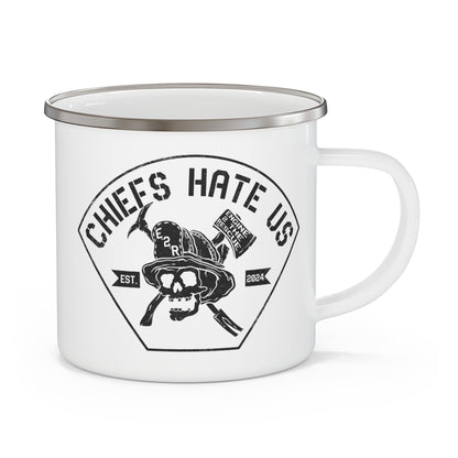Chiefs Hate Us Enamel Camping Mug