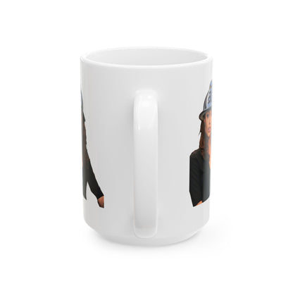 Angelina Jolie Ceramic Mug, (11oz, 15oz)