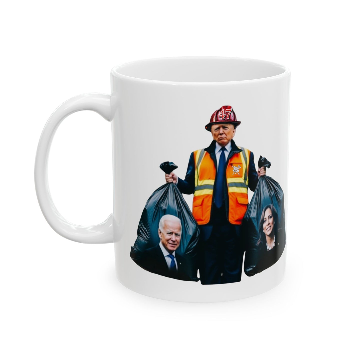 Taking out the trash! Ceramic Mug, (11oz, 15oz)