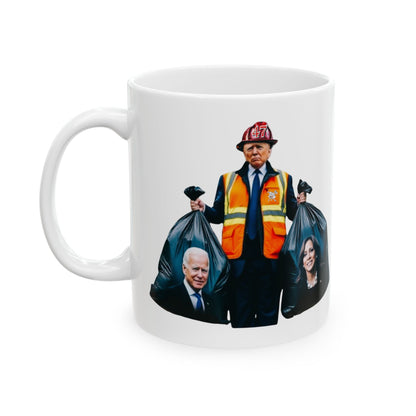 Taking out the trash! Ceramic Mug, (11oz, 15oz)