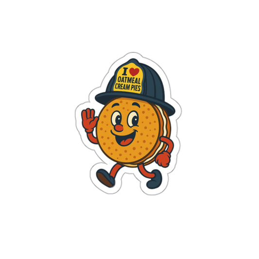 Oatmeal Cream Pie Die-Cut Stickers