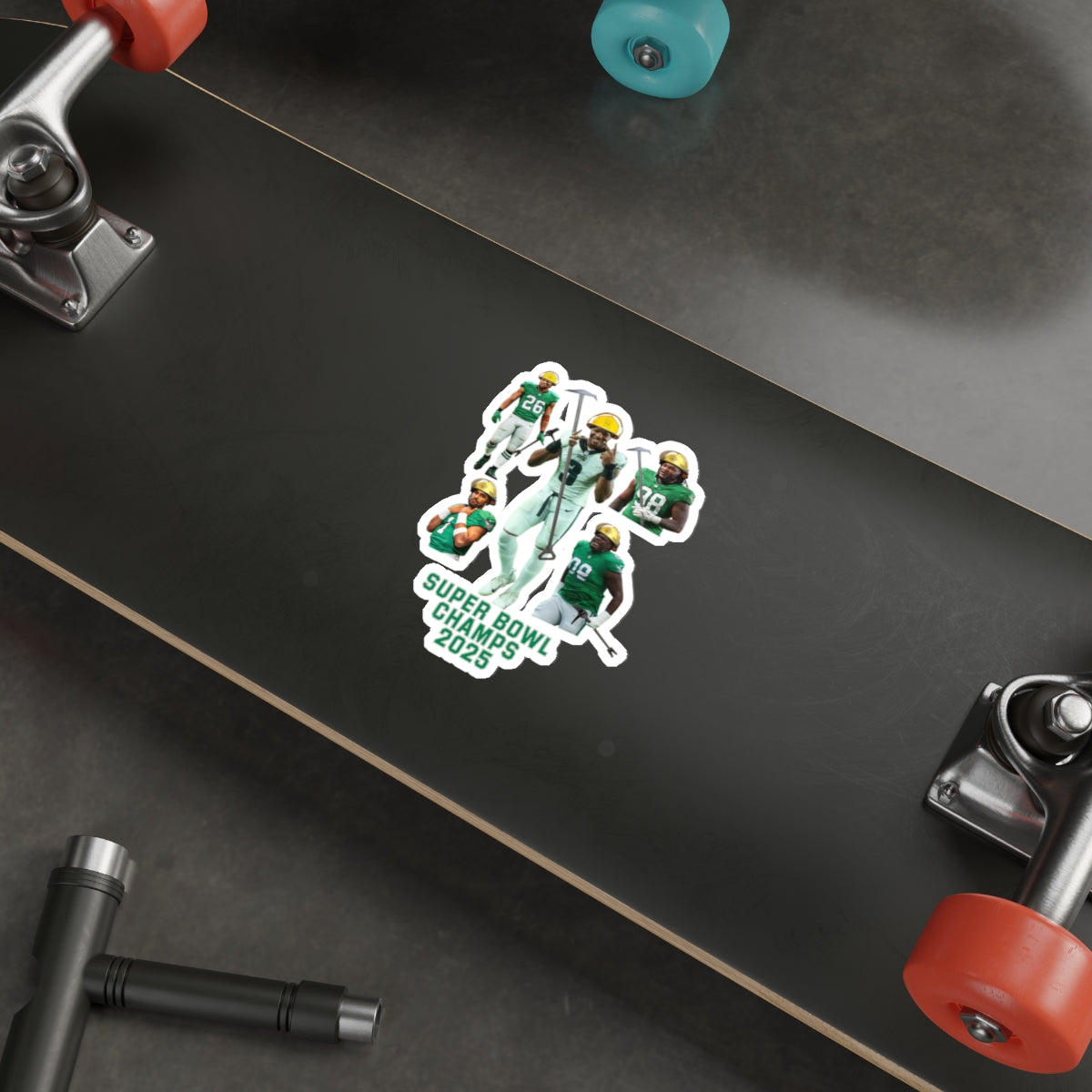 Fly eagles fly Die-Cut Stickers