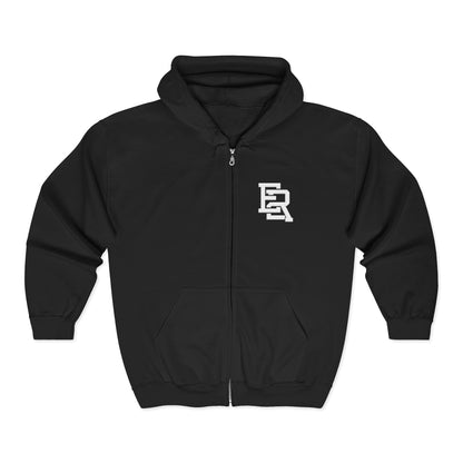 E2R Scramble Embroidered Zip up hoodie