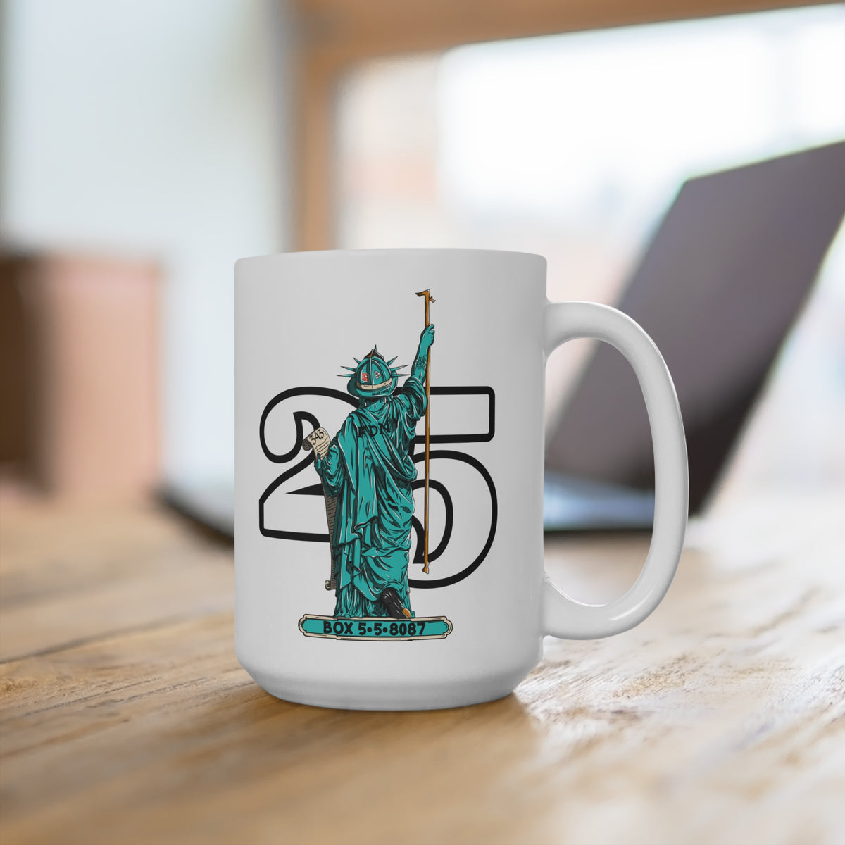 9/11 25 years Mug 15oz