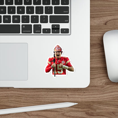 Patrick Mahomes Die-Cut Stickers