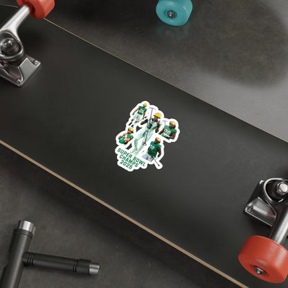 Fly eagles fly Die-Cut Stickers