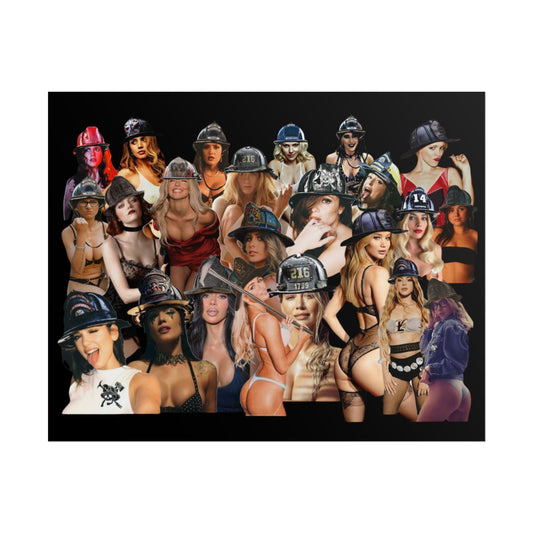 All the girls Rolled Posters