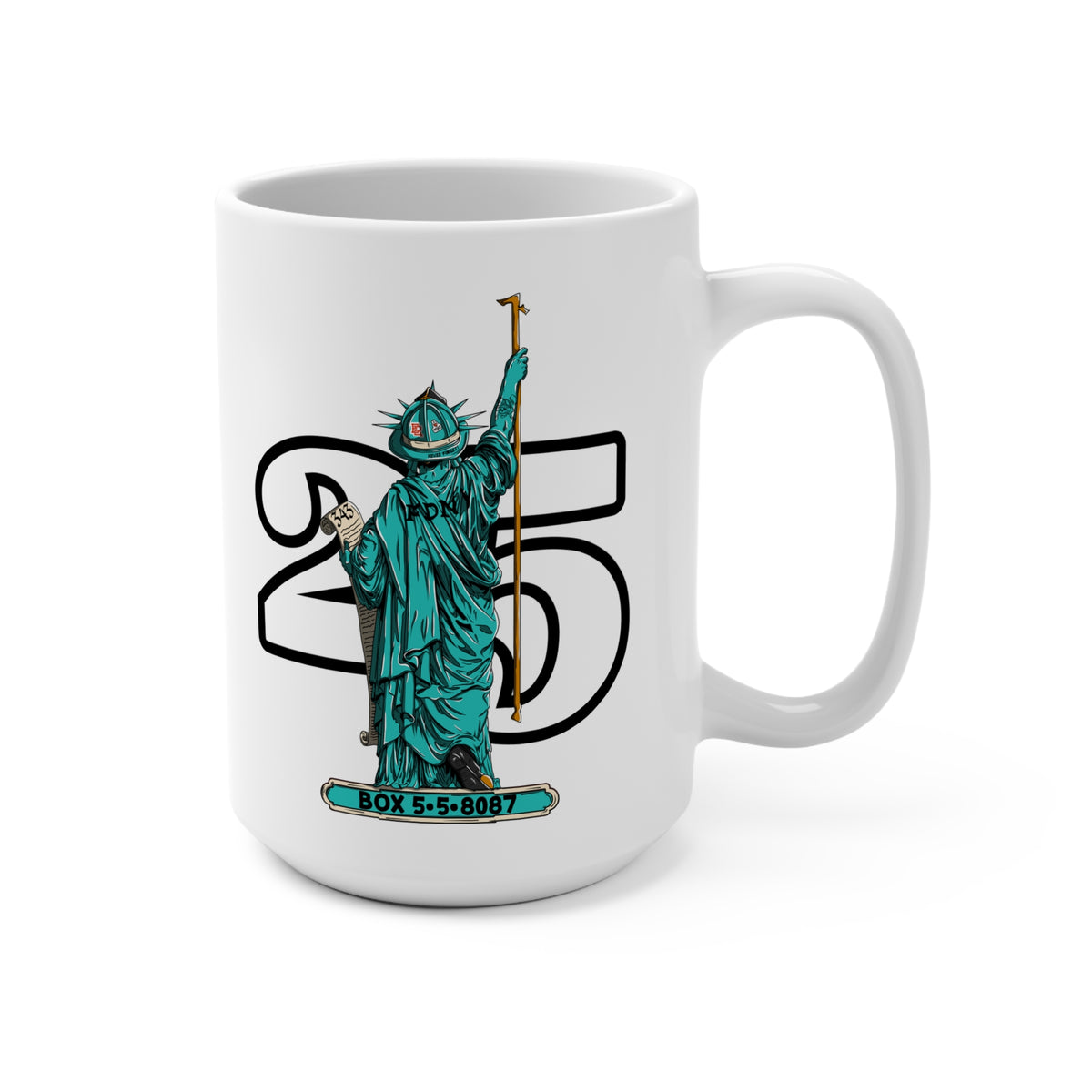 9/11 25 years Mug 15oz