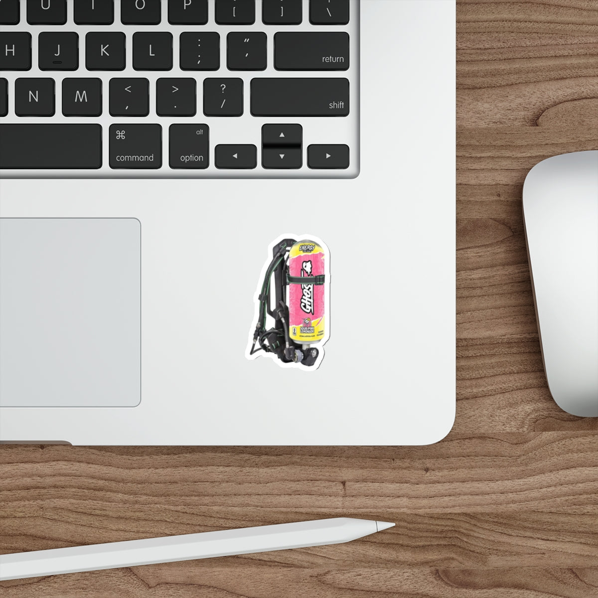 Ghost Sour Pink Lemonade MSA Pack Sticker