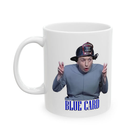 BlueCard Ceramic Mug, (11oz, 15oz)
