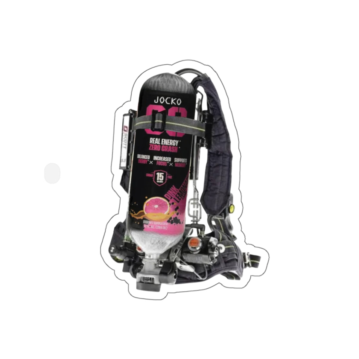 Lemonade Jocko Scott Wire Sticker