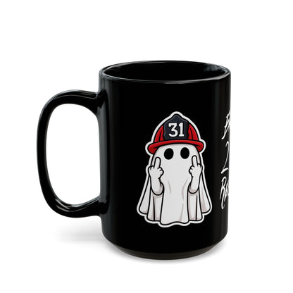 Your friendly ghost Black Mug (11oz, 15oz)