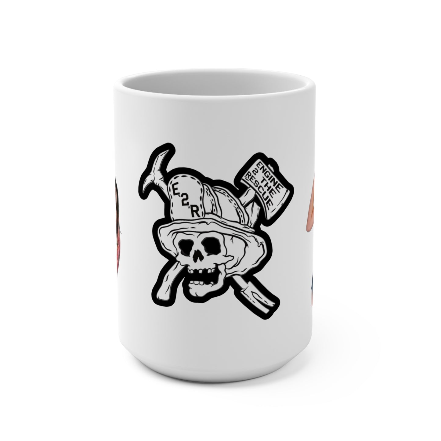 Tatted Fox Mug 15oz
