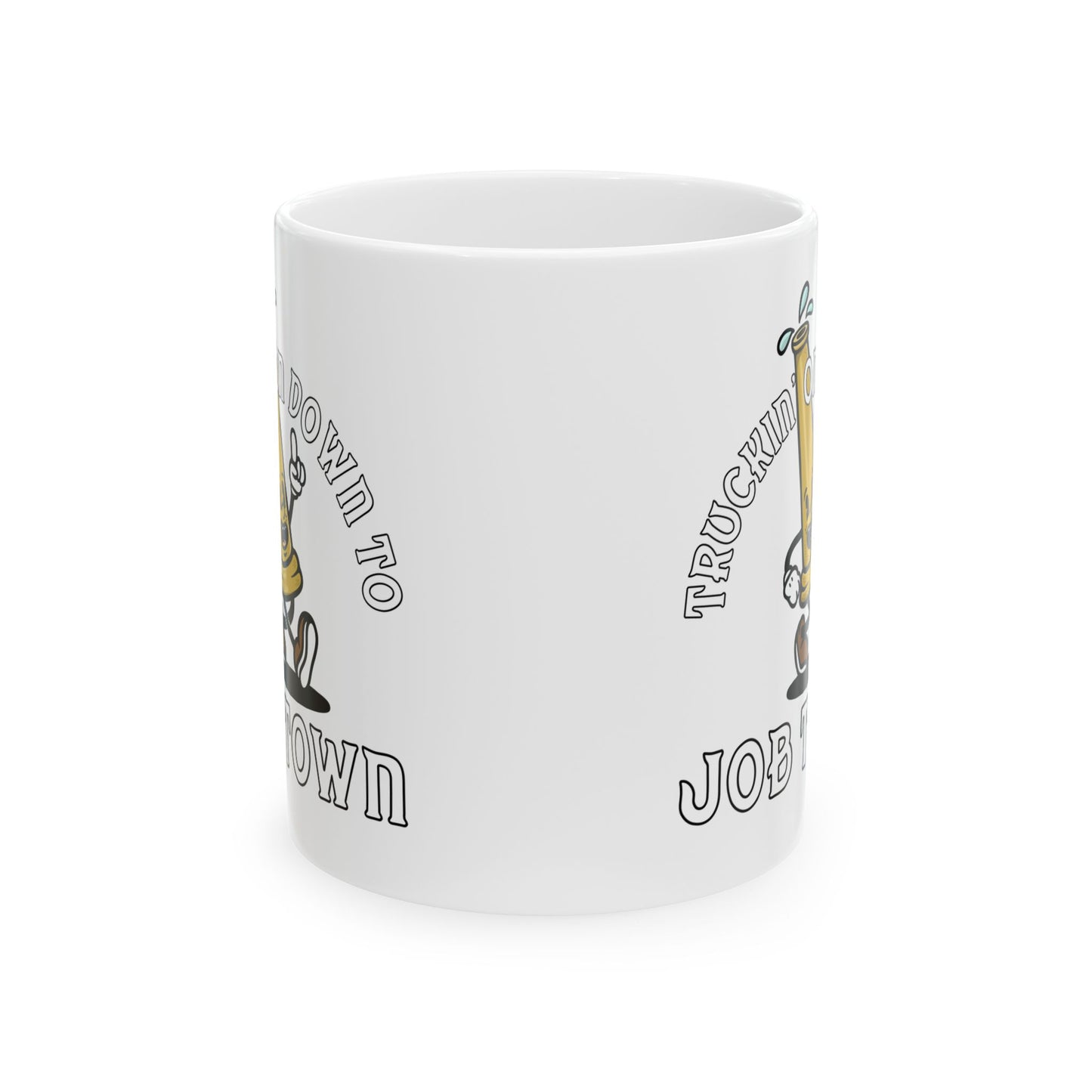 Job Town Ceramic Mug, (11oz, 15oz)