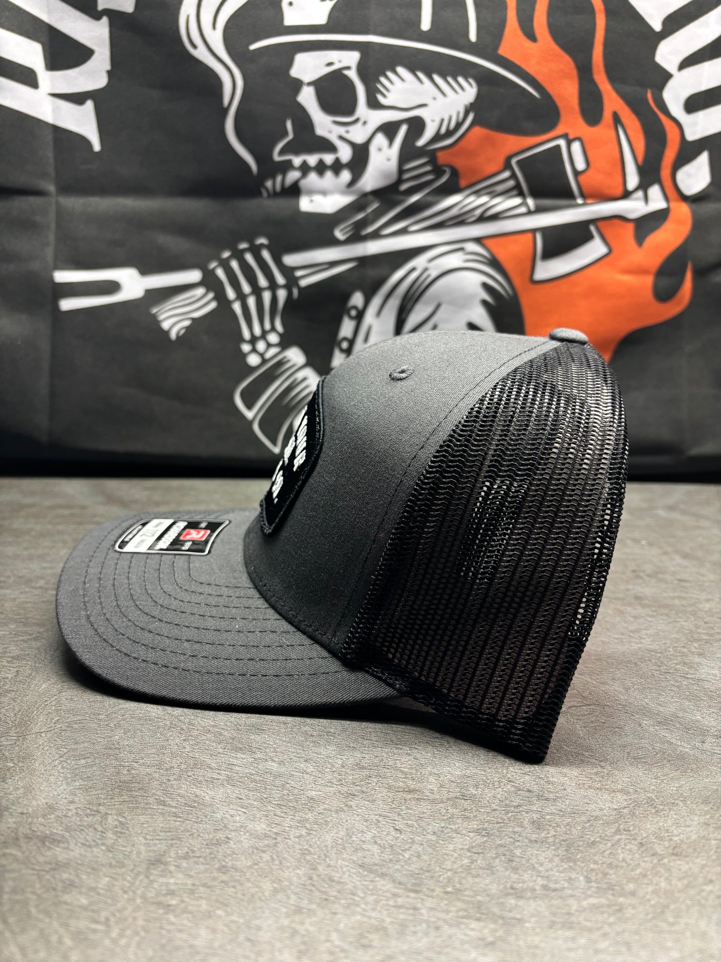 Gray and Black Support Your Local Truck Co. Richardson 112