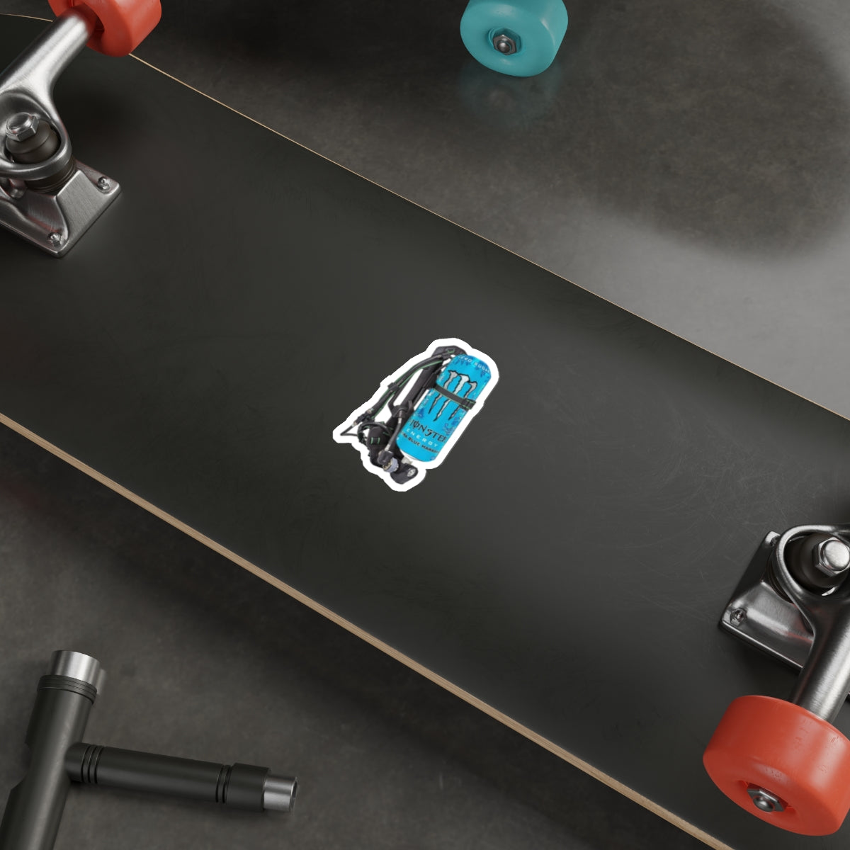 Monster blue Hawaiian MSA pack Sticker