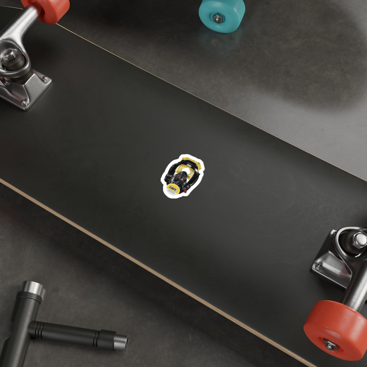 Lucy Breakers Mango Scott Mask Sticker
