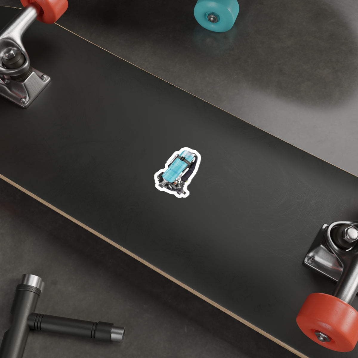 Redbull Winter Scott Wire Die-Cut Stickers