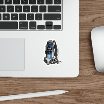 Blue Raspberry Jocko Scott Wire  Sticker