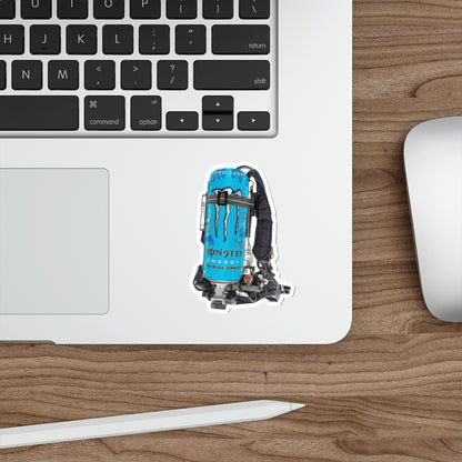 Monster Blue Hawaiian Scott wire Die-Cut Stickers