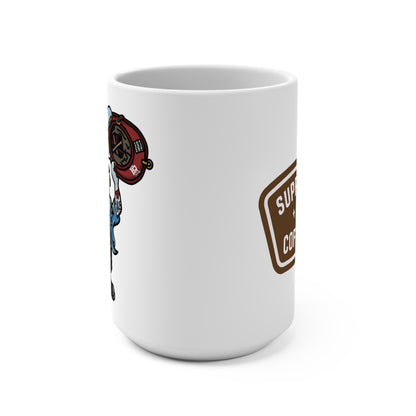 Support Your Local Coffee fund Mug 15oz
