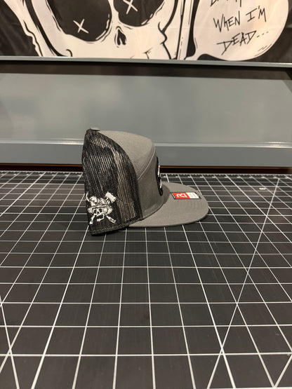Support your Local Ladder Co. Charcoal & black R168 7 Panel