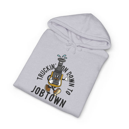 Truckin Unisex Heavyweight Hooded Sweatshirt