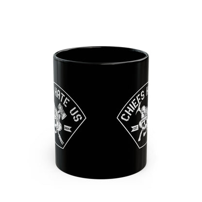 Chiefs Hate Us Black Mug (11oz, 15oz)