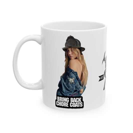 Bring back Chore Coats! Ceramic Mug, (11oz, 15oz)