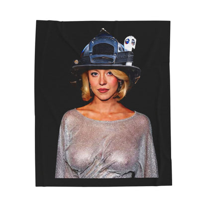 Sweeney Velveteen Plush Blanket