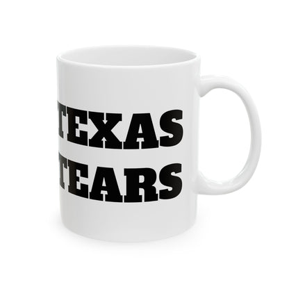 OSU Texas Tears Ceramic Mug, (11oz, 15oz)
