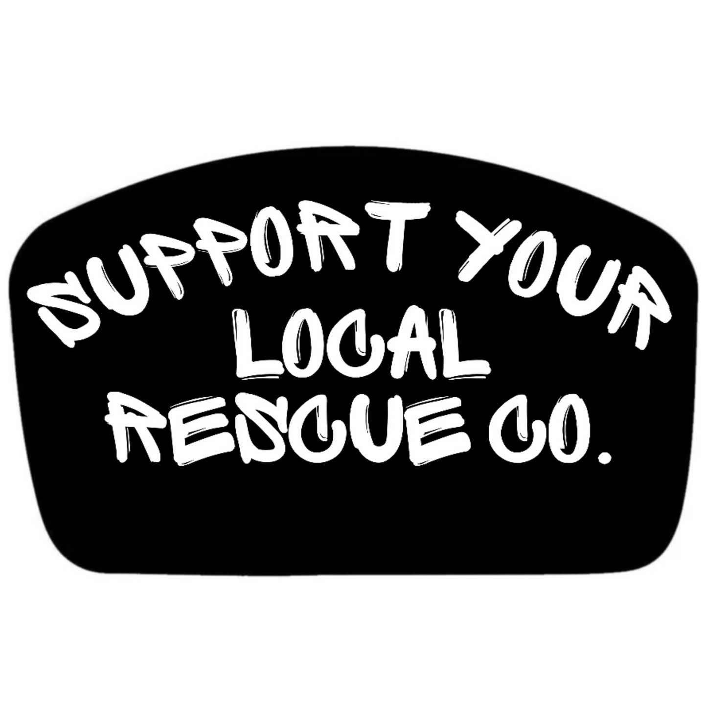 Support your local Rescue Co Sticker