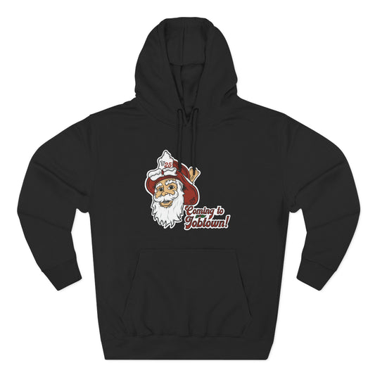 Coming to job town Three-Panel Fleece Hoodie