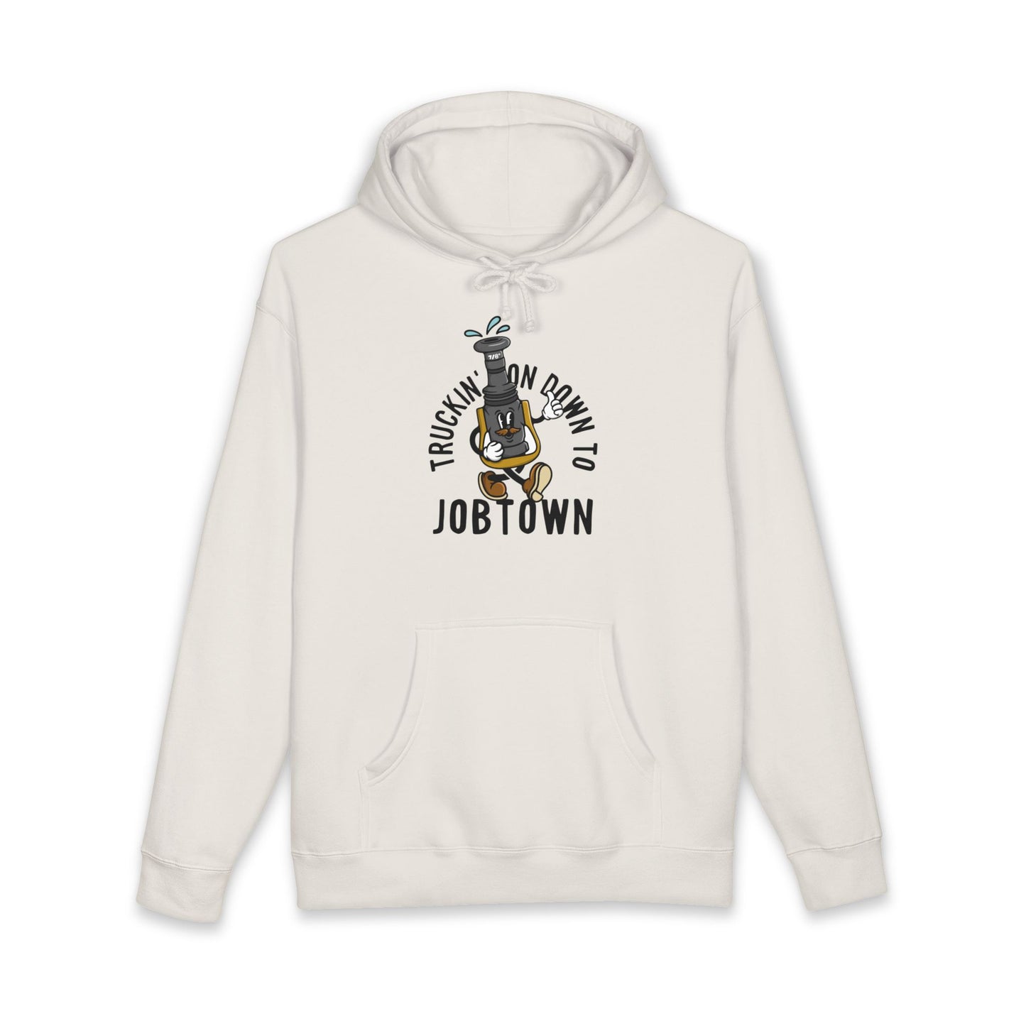 Truckin Unisex Heavyweight Hooded Sweatshirt