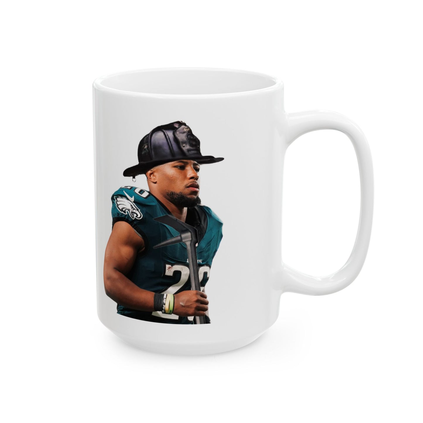 Saquon Ceramic Mug, (11oz, 15oz)