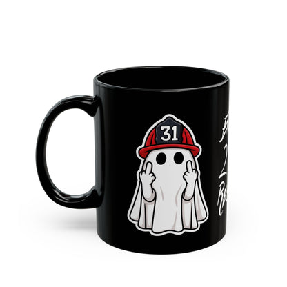 Your friendly ghost Black Mug (11oz, 15oz)