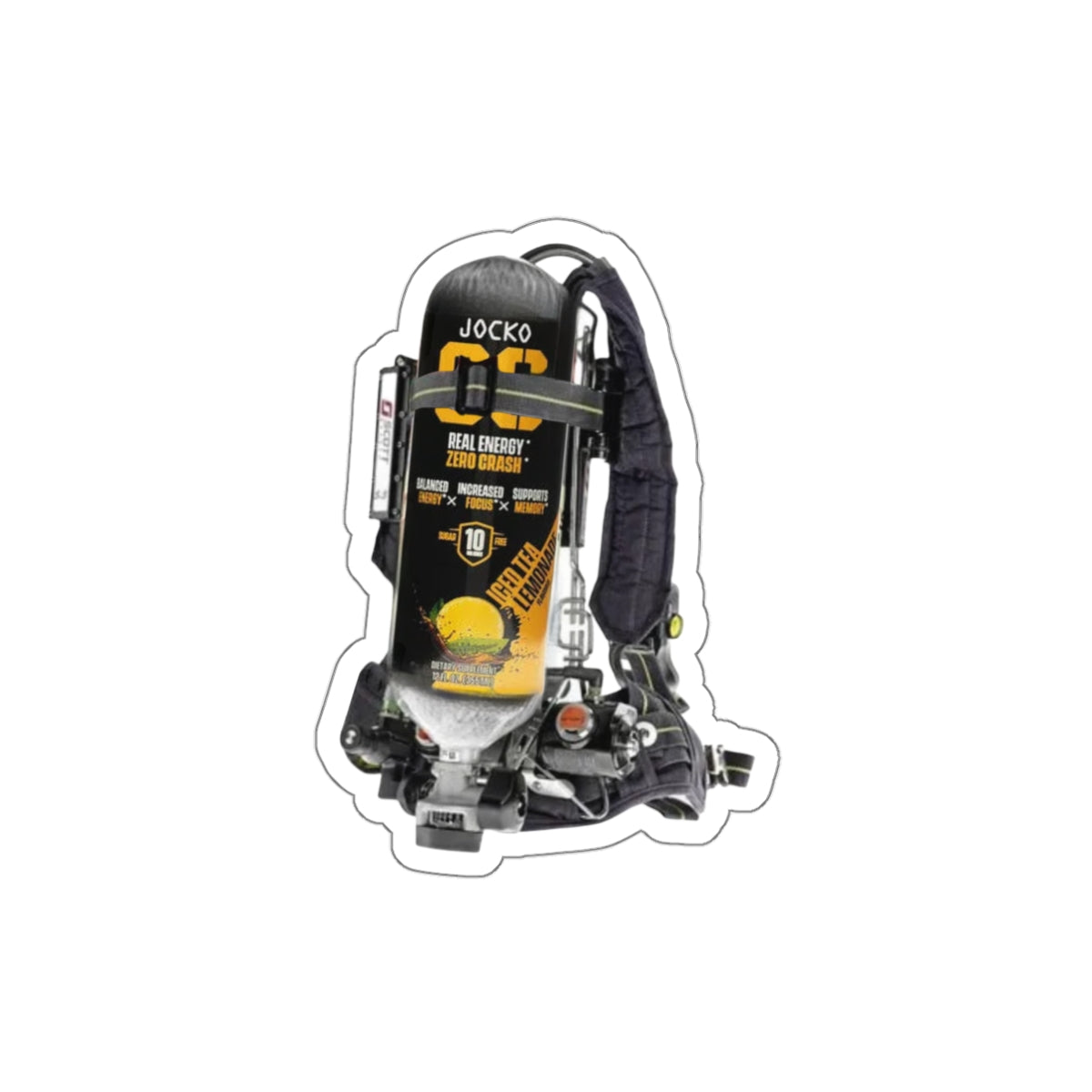 Tea/Lemonade Jocko Scott Wire Sticker
