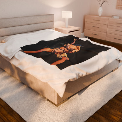 Call me Sweeney Velveteen Plush Blanket