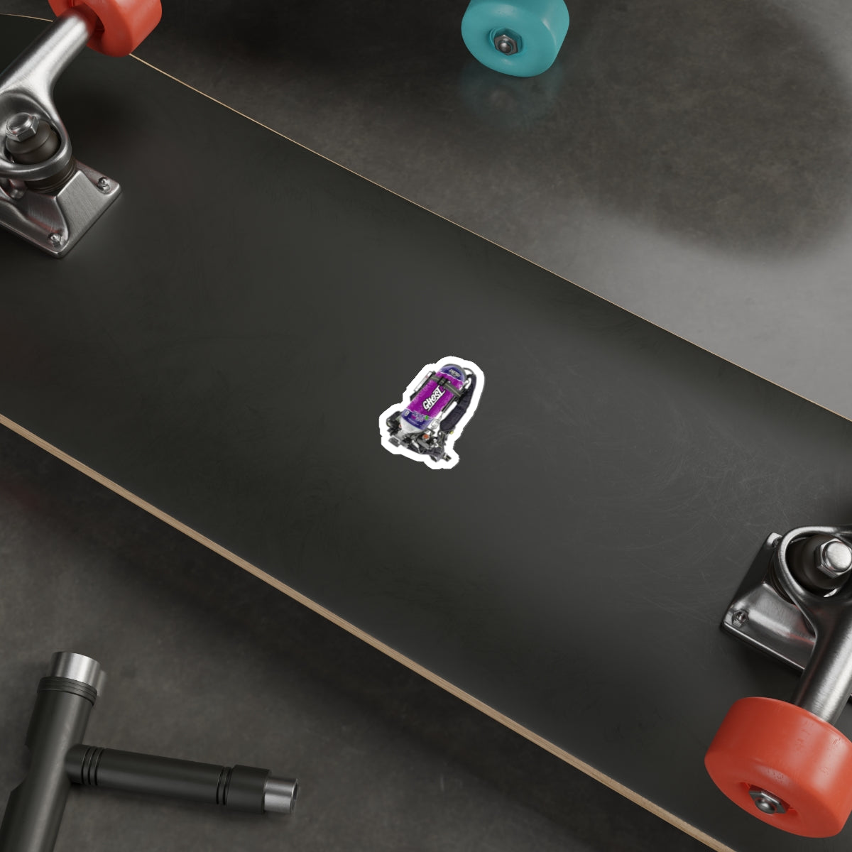 Welch's Grape Ghost Scott Wire Die-Cut Stickers