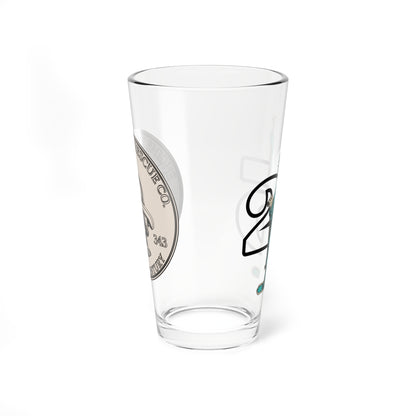 9/11 Lady Liberty Pint Glass, 16oz