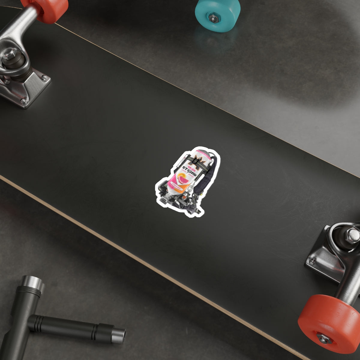 Reign Citrus Zest Scott Wire Die-Cut Stickers