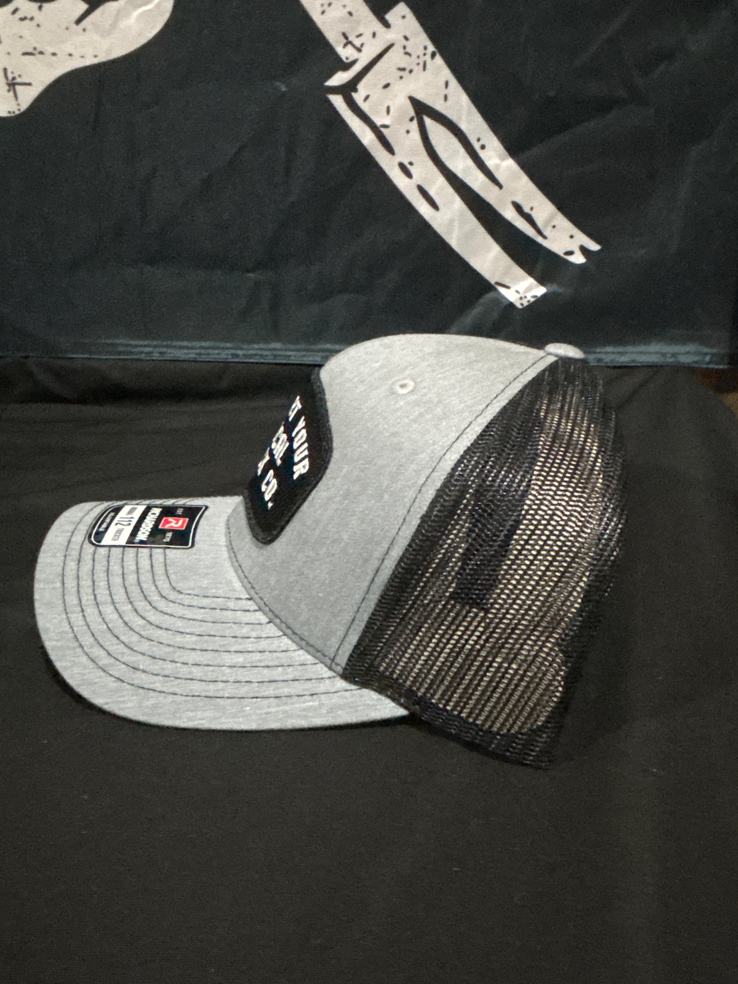 Gray and Black Support Your Local Truck Co. Richardson 112