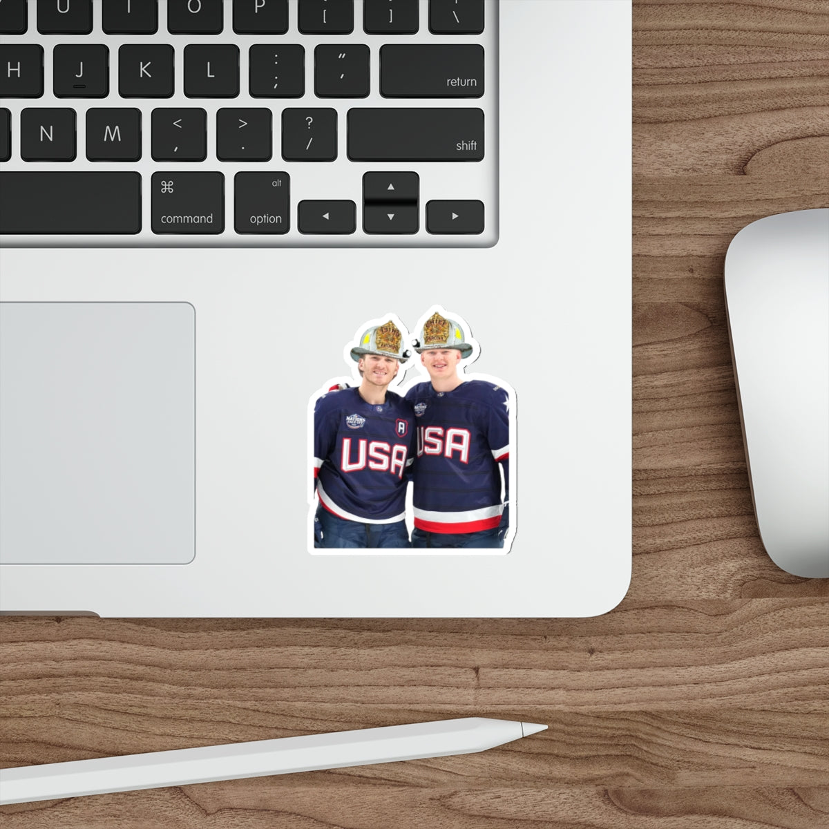 Brady & Matthew USA HOCKEY Die-Cut Stickers